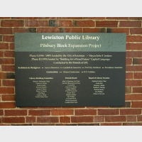 Building Identification - Lewiston Public Library
